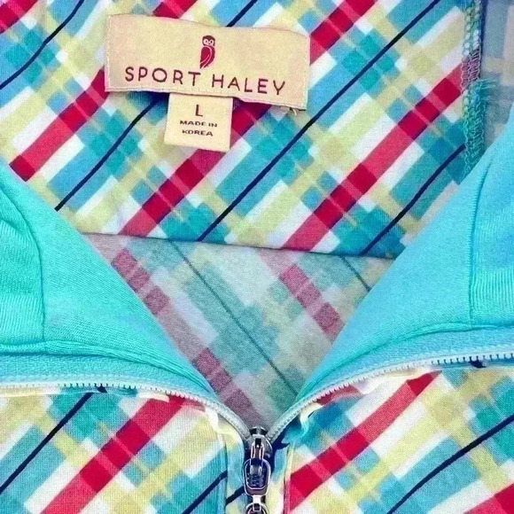 Sport Haley Women’s 1/4 Zip Stretch Golf Polo Size Large - Picture 3 of 6